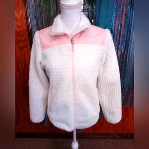 Reebok Teddy Bear Fleece Full Zip Jacket Coat